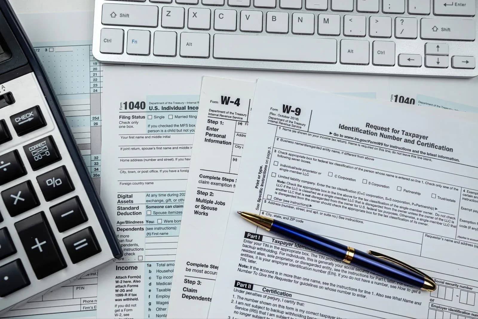 Tax forms and documentation