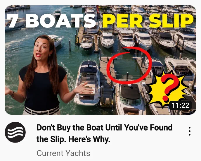 7 boats per slip